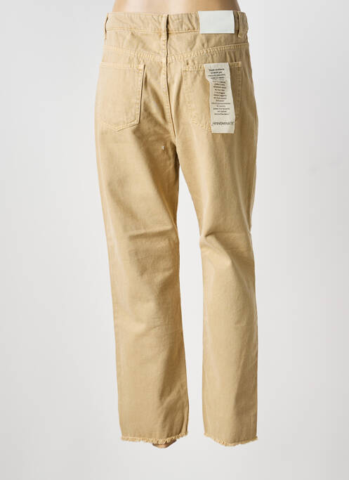 Jeans coupe droite beige HINNOMINATE femme