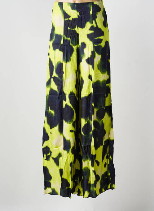 Pantalon large jaune PIER ANTONIO GASPARI femme