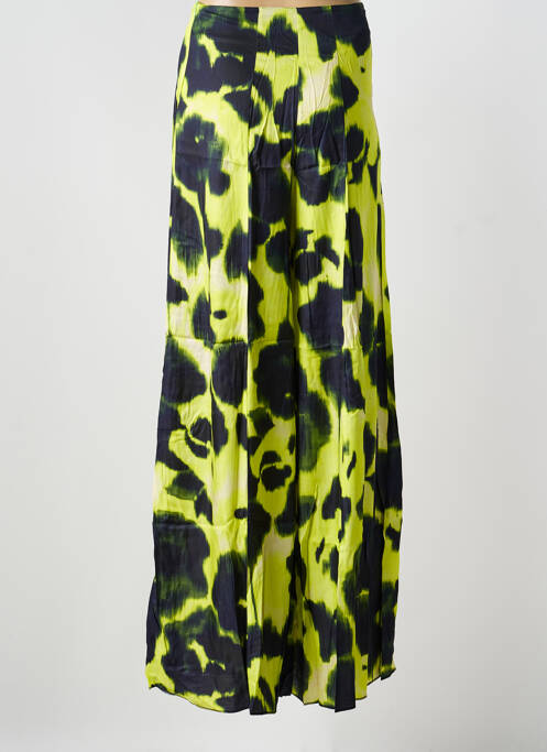 Pantalon large jaune PIER ANTONIO GASPARI femme