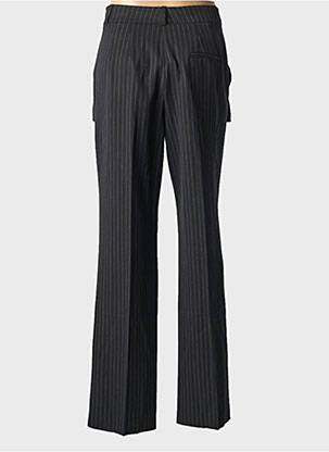 Pantalon droit stretch taille normale noir DIXIE femme