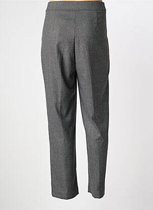 Pantalon droit stretch taille normale gris DIXIE femme