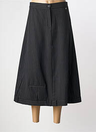 Jupe longue taille normale noir DIXIE femme