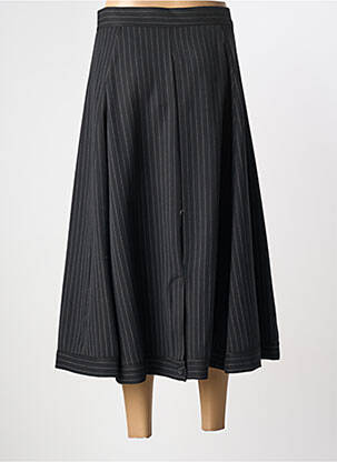 Jupe longue taille normale noir DIXIE femme