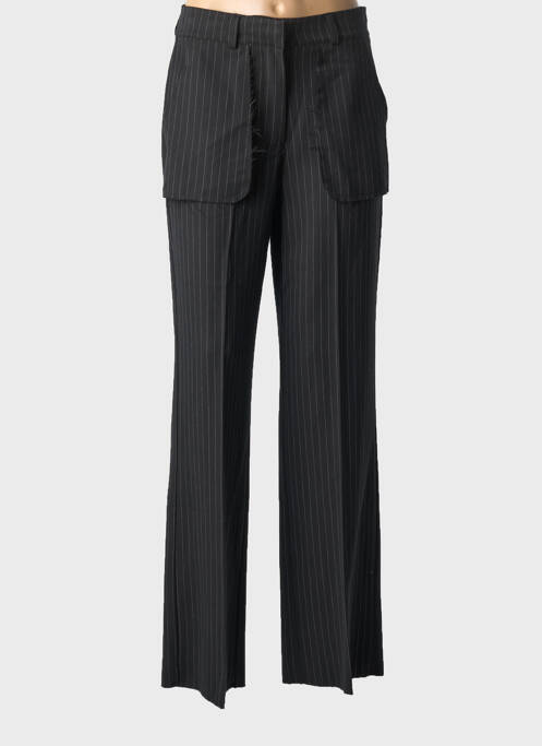 Pantalon droit stretch taille normale noir DIXIE femme