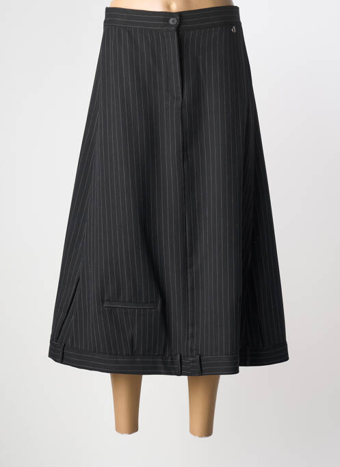 Jupe longue taille normale noir DIXIE femme
