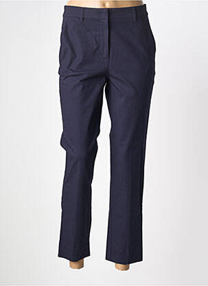 Pantalon 7/8 taille à pinces taille normale bleu PENNYBLACK femme