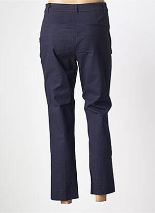 Pantalon 7/8 taille à pinces taille normale bleu PENNYBLACK femme