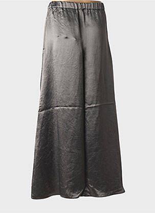 Jupe longue fermeture zippée au dos vert MM BY MAXMARA femme