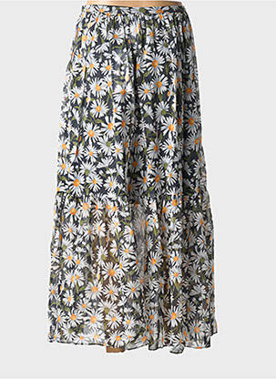 Jupe longue tissage crêpe noir WEEKEND MAXMARA femme