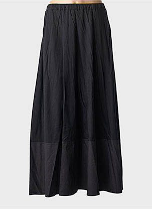 Jupe longue doublure noir MM BY MAXMARA femme