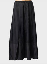 Jupe longue doublure noir MM BY MAXMARA femme