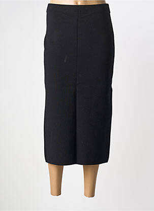 Jupe longue coupe droite noir MAX MARA femme