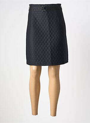 Jupe mi-longue taille à pinces noir WEEKEND MAXMARA femme