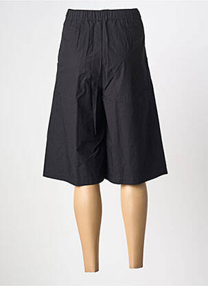 Bermuda taille haute taille haute noir PIER ANTONIO GASPARI femme