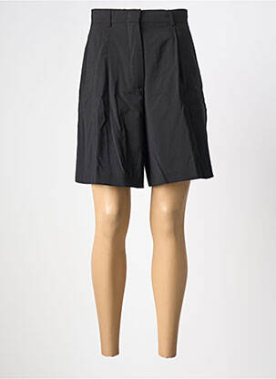 Bermuda taille haute taille haute noir WEEKEND MAXMARA femme