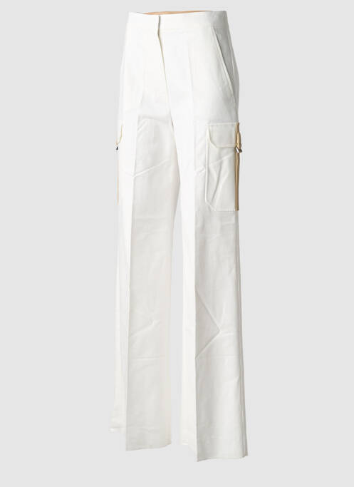 Pantalon cargo taille haute taille haute beige MAXMARA femme