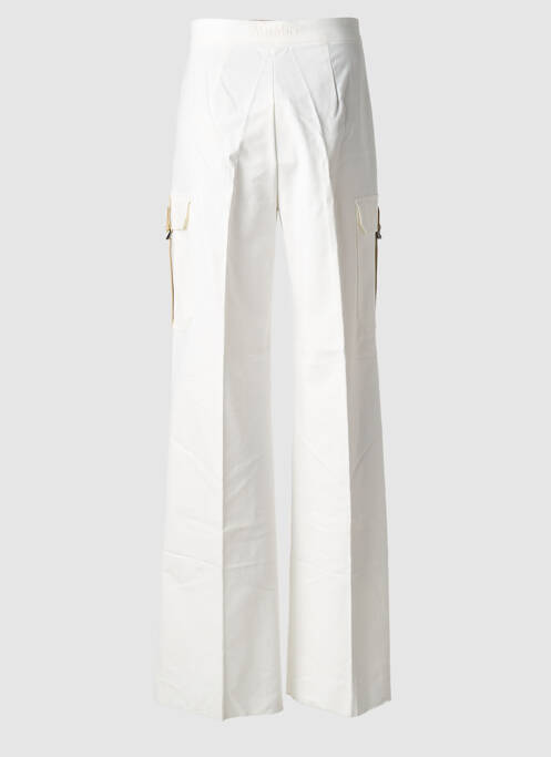 Pantalon cargo taille haute taille haute beige MAXMARA femme