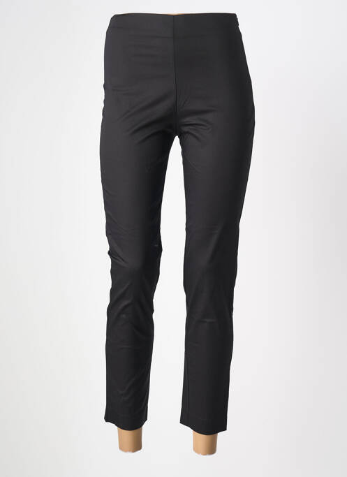 Pantalon 7/8 taille haute taille haute noir PIER ANTONIO GASPARI femme
