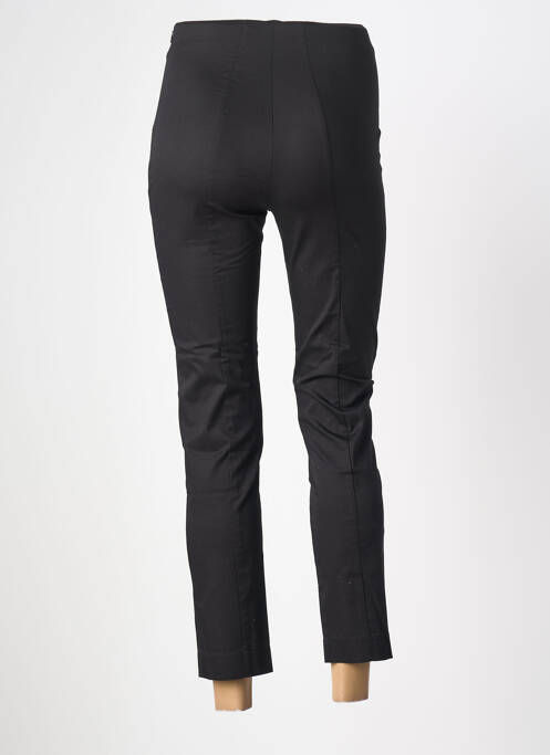 Pantalon 7/8 taille haute taille haute noir PIER ANTONIO GASPARI femme