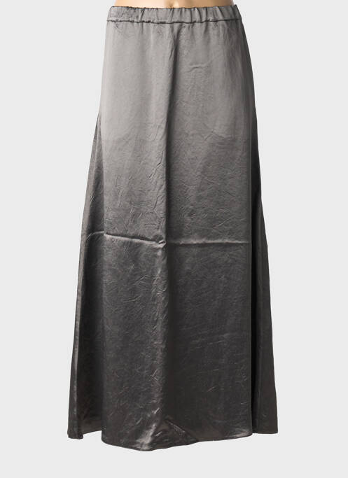 Jupe longue fermeture zippée au dos vert MM BY MAXMARA femme