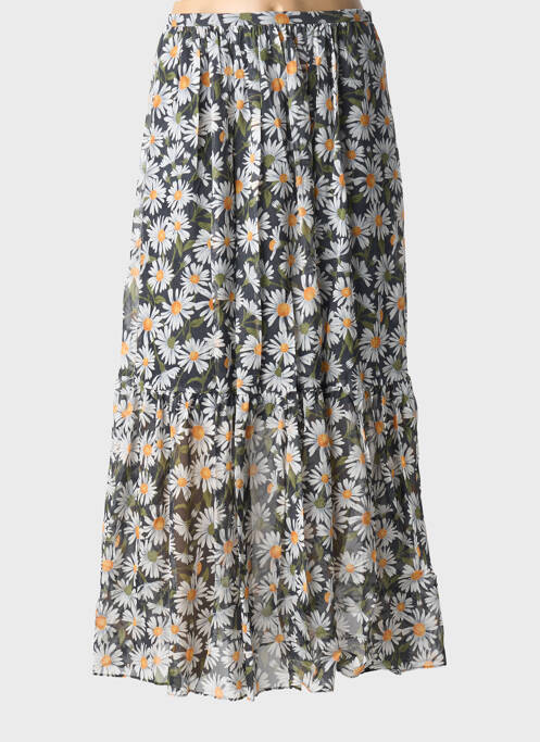 Jupe longue tissage crêpe noir WEEKEND MAXMARA femme