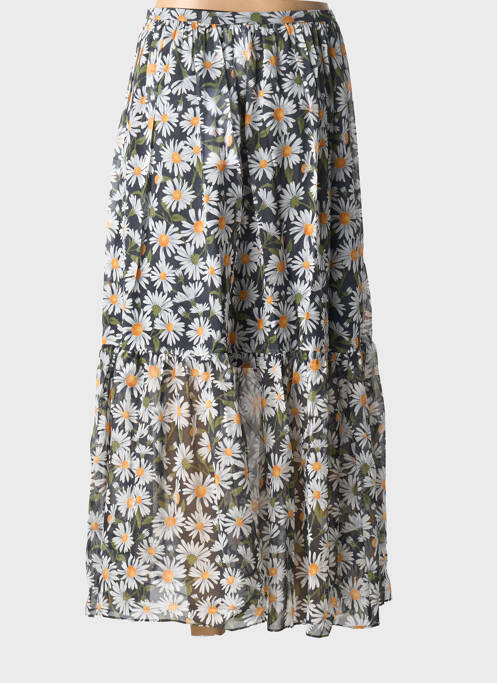 Jupe longue tissage crêpe noir WEEKEND MAXMARA femme