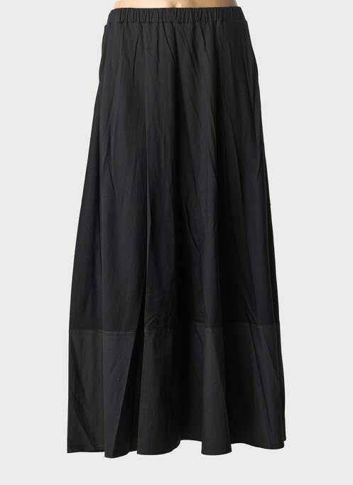 Jupe longue doublure noir MM BY MAXMARA femme
