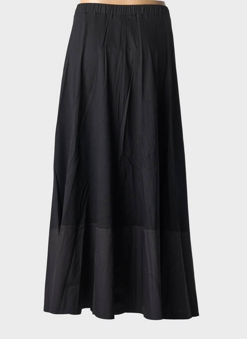 Jupe longue doublure noir MM BY MAXMARA femme