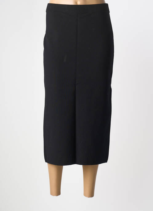Jupe longue coupe droite noir MAXMARA femme