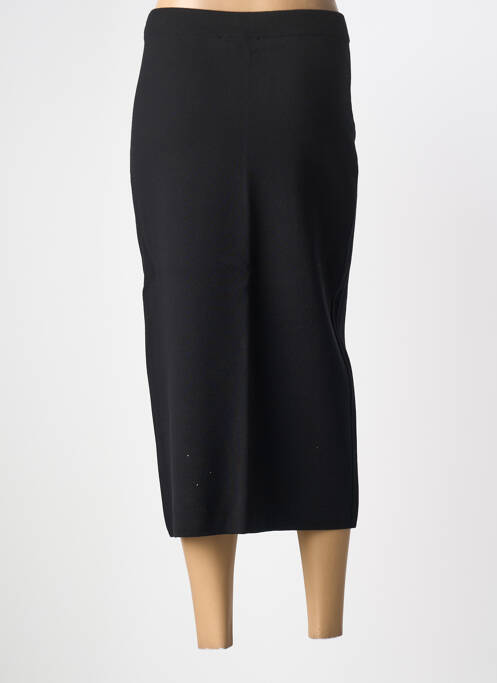 Jupe longue coupe droite noir MAXMARA femme