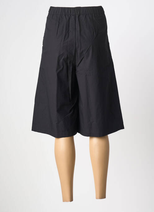 Bermuda taille haute taille haute noir PIER ANTONIO GASPARI femme