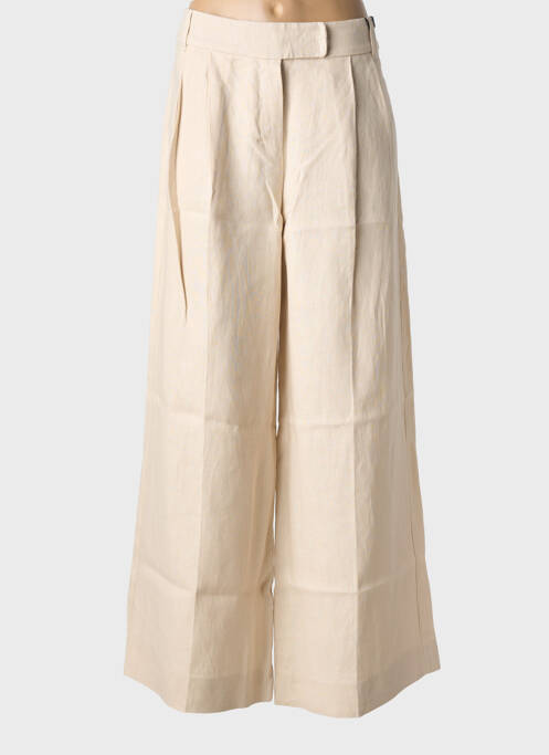 Pantalon large beige MAXMARA femme