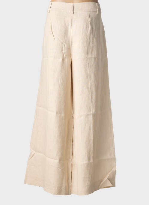 Pantalon large beige MAXMARA femme