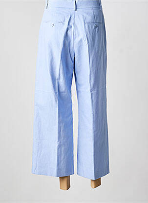 Pantalon 7/8 taille haute taille haute bleu WEEKEND MAXMARA femme