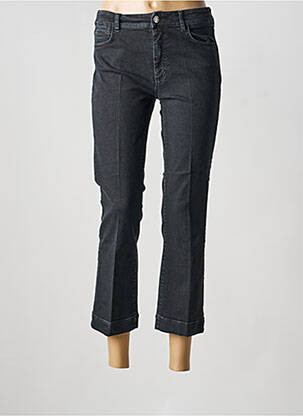 Jeans bootcut taille haute taille haute noir SPORTMAX femme