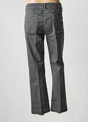 Jeans bootcut taille haute taille haute gris SPORTMAX femme
