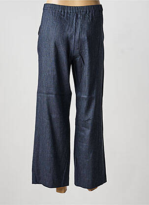 Pantalon 7/8 taille élastique taille normale bleu MAX MARA femme