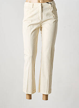 Pantalon 7/8 stretch taille normale beige PENNYBLACK femme