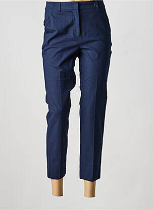 Pantalon 7/8 taille à pinces taille normale bleu PENNYBLACK femme