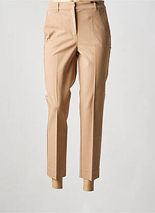 Pantalon 7/8 taille à pinces taille normale marron PENNYBLACK femme