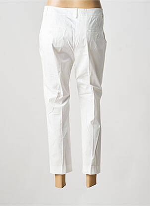 Pantalon 7/8 taille à pinces taille normale blanc WEEKEND MAXMARA femme