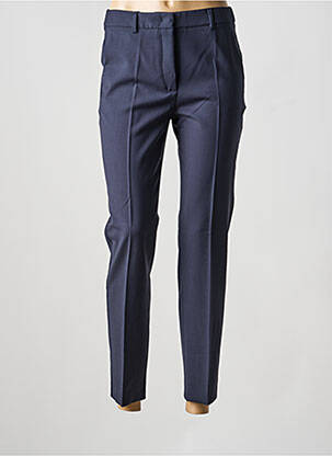 Pantalon 7/8 taille à pinces taille normale bleu WEEKEND MAXMARA femme