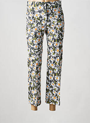 Pantalon 7/8 fermeture zippée sous rabat avec crochet noir WEEKEND MAXMARA femme