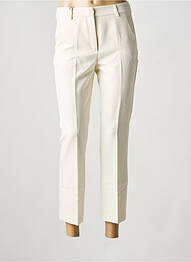 Pantalon 7/8 taille à pinces taille normale beige WEEKEND MAXMARA femme