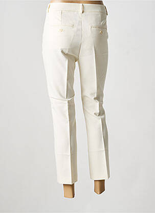 Pantalon 7/8 taille à pinces taille normale beige WEEKEND MAXMARA femme