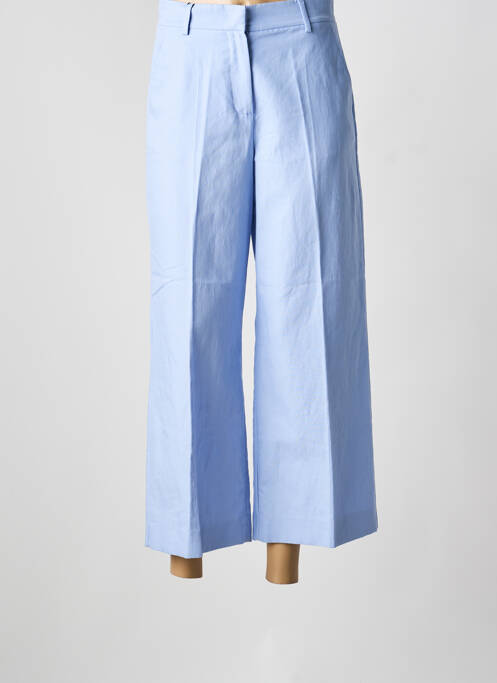 Pantalon 7/8 taille haute taille haute bleu WEEKEND MAXMARA femme