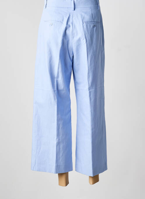 Pantalon 7/8 taille haute taille haute bleu WEEKEND MAXMARA femme