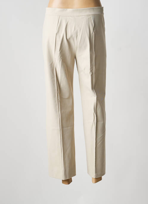 Pantalon 7/8 stretch taille normale beige MAXMARA femme
