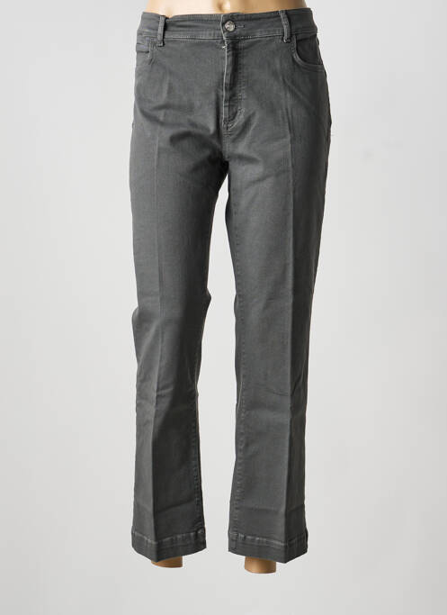 Jeans bootcut taille haute taille haute gris SPORTMAX femme