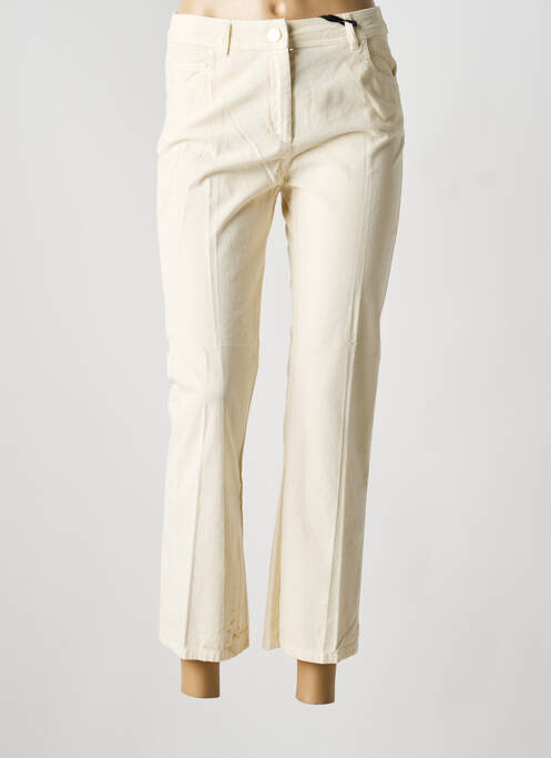 Pantalon 7/8 stretch taille normale beige PENNYBLACK femme